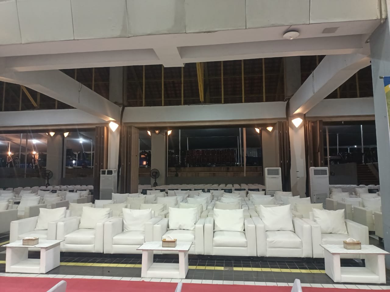 Sewa Sofa di Ballroom Hotel Bumi Wiyata Depok