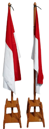 Tiang Bendera Kayu